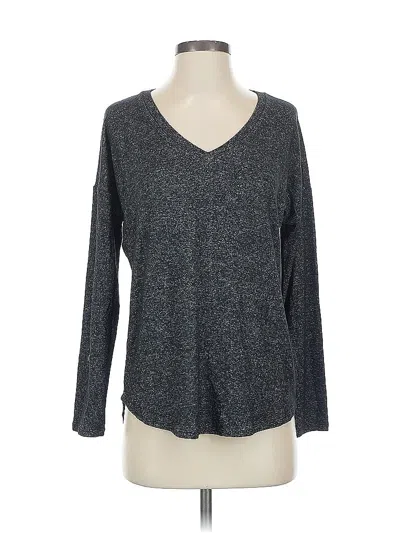 Pre-owned Upwest Long Sleeve T-shirt In Gray