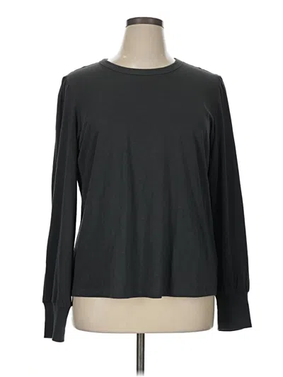 Pre-owned Upwest Long Sleeve T-shirt In Gray