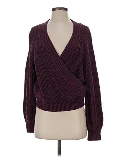 Pre-owned Upwest Pullover Sweater In Burgundy