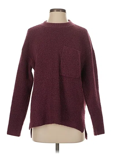 Pre-owned Upwest Pullover Sweater In Burgundy