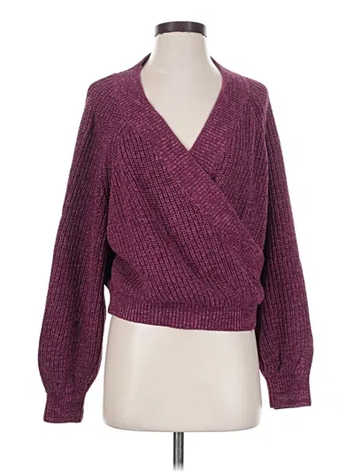 Pre-owned Upwest Pullover Sweater In Burgundy