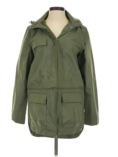 Pre-owned Upwest Raincoat In Green