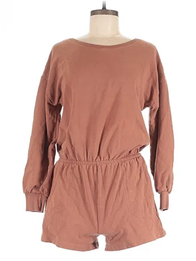 Pre-owned Upwest Romper In Brown