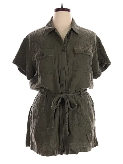 Pre-owned Upwest Romper In Green