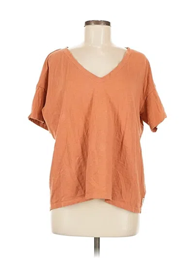 Pre-owned Upwest Short Sleeve T-shirt In Brown