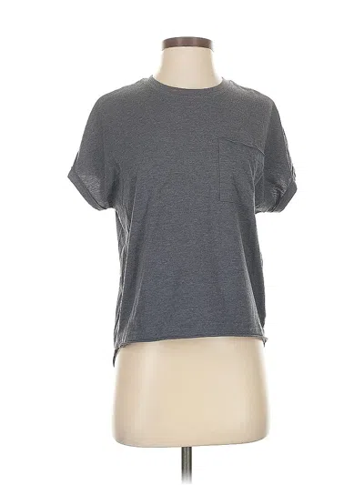 Pre-owned Upwest Short Sleeve T-shirt In Gray