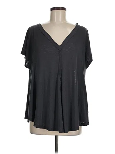 Pre-owned Upwest Short Sleeve T-shirt In Gray