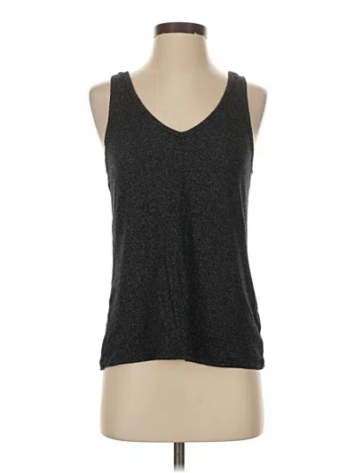 Pre-owned Upwest Sleeveless Top Gray V Neck Tops