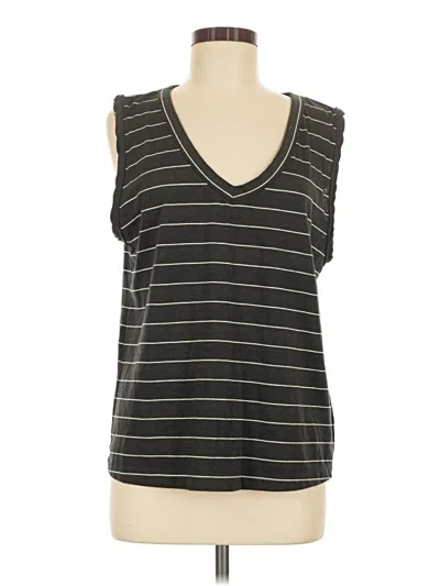 Pre-owned Upwest Sleeveless T-shirt In Gray