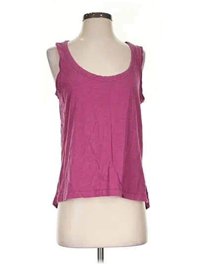 Pre-owned Upwest Tank Top Pink Halter Neckline Tops