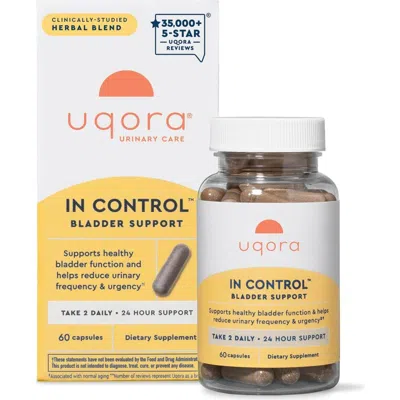 Uqora In Control Bladder Support Daily Bladder Care & Support For Urinary Comfort Made With Botanica