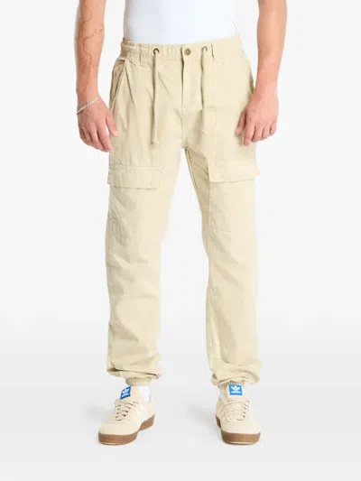 Urban Classics Elasticated-waistband Trousers In Multi