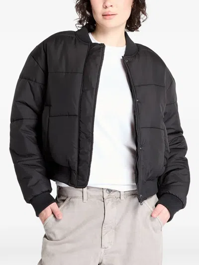 Urban Classics Gesteppte Bomberjacke In Schwarz
