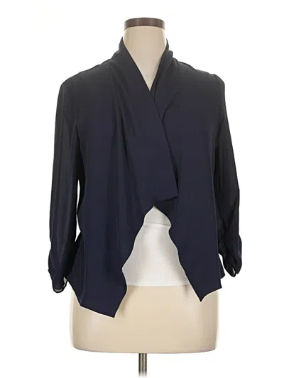 Pre-owned Urban Coco 3/4 Sleeve Blouse In Blue