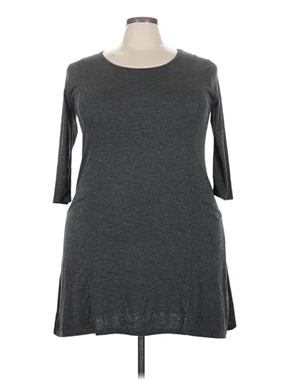 Pre-owned Urban Coco 3/4 Sleeve T-shirt In Gray