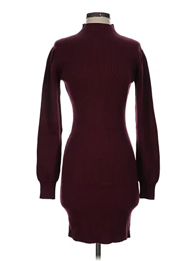Pre-owned Urban Coco Casual Dress In Burgundy