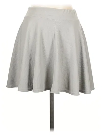 Pre-owned Urban Coco Casual Skirt In Gray