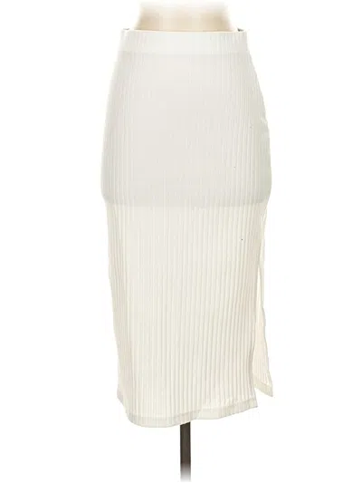 Pre-owned Urban Coco Casual Skirt In Ivory