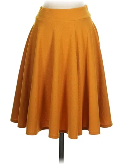Pre-owned Urban Coco Casual Skirt In Orange