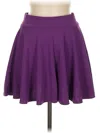 Urban Coco Casual Skirt In Purple