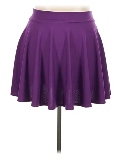 Pre-owned Urban Coco Casual Skirt In Purple