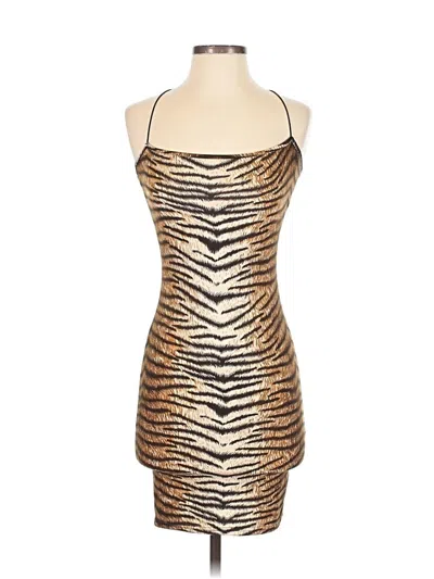 Pre-owned Urban Coco Cocktail Dress In Tan