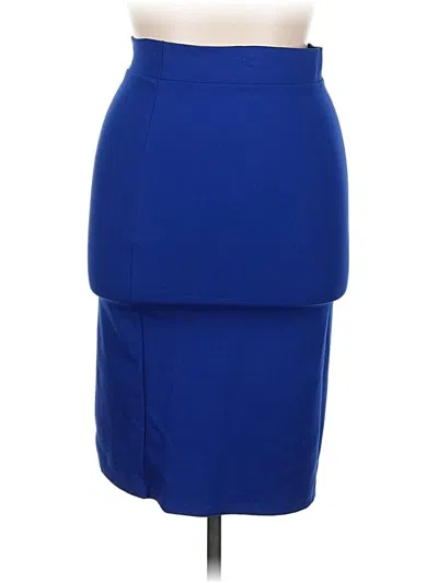 Pre-owned Urban Coco Formal Skirt In Blue