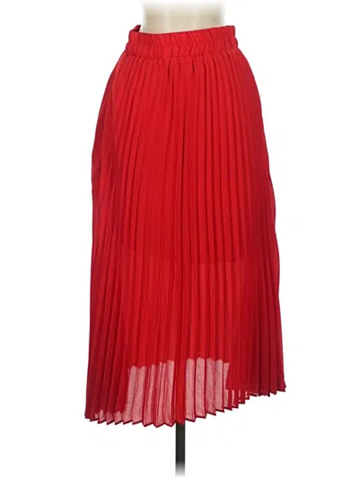 Pre-owned Urban Coco Formal Skirt In Red