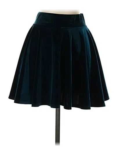 Pre-owned Urban Coco Formal Skirt In Teal