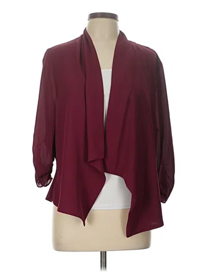 Pre-owned Urban Coco Kimono In Burgundy