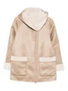 Urban Code Reversible Sheepskin In Neutral