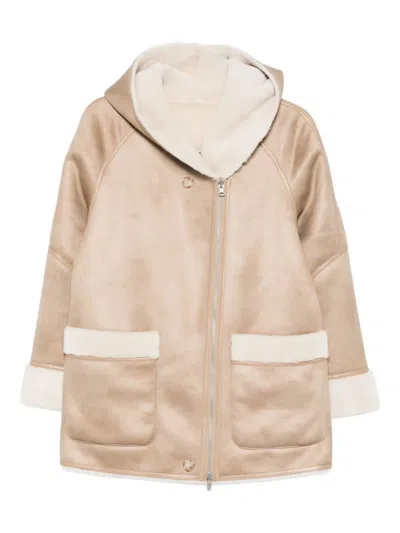 Urban Code Reversible Sheepskin In Neutral