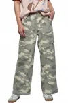 Urban Daizy Avril Army Camo Cargo Pants In Camouflage In Green