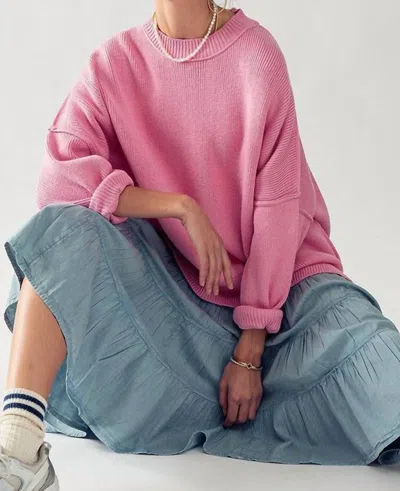 Urban Daizy Ellie Sweater In Pink