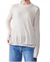 Urban Daizy Layered Pullover Sweater In Oatmeal