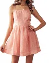 Urban Daizy Rose Mini Dress In Pink