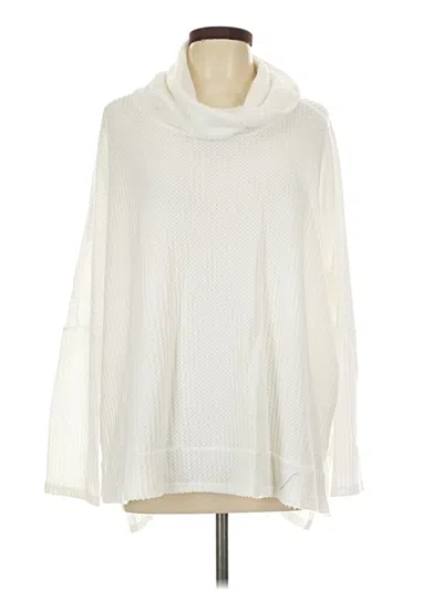 Pre-owned Urban Daizy Turtleneck Sweater In White