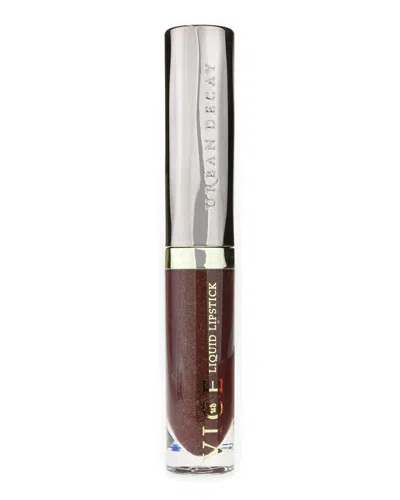 Urban Decay 0.17oz Conspiracy Metallized Vice Liquid Waterproof Long Lasting Lipstick