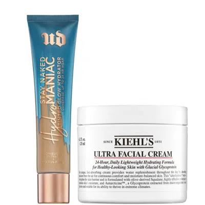 Urban Decay Hydromaniac Tinted Glow X Kiehl's Ultra Facial Cream 125ml Bundle (various Shades) - 51 In White