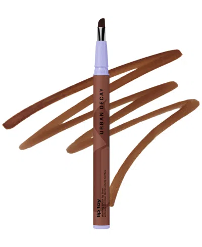 Urban Decay Lip Toy Staining Lip Liner, Full Size In Coy (muted Brown)