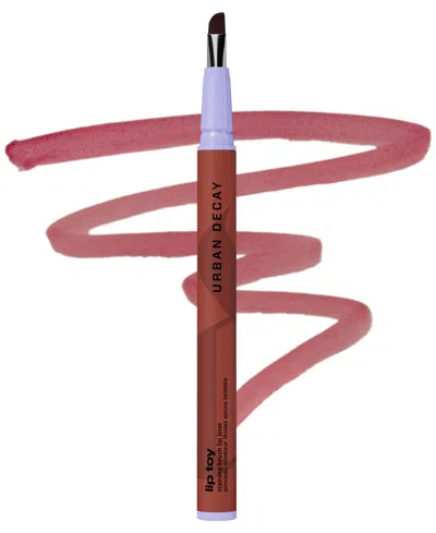 Urban Decay Lip Toy Staining Lip Liner, Full Size In Flaunt (warm Pink)