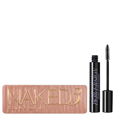 Urban Decay Naked 3 Palette And Mascara Bundle In White