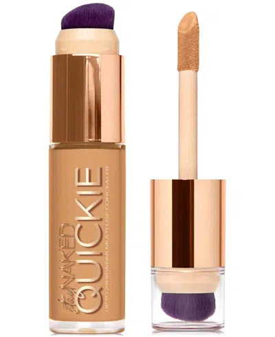 Urban Decay Quickie 24h Multi-use Hydrating Full Coverage Concealer, 0.55 Oz. In 50wy (medium Warm Yellow)
