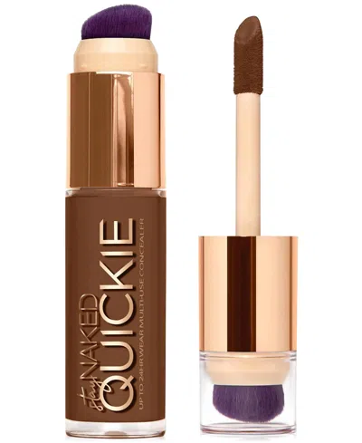 Urban Decay Quickie 24h Multi-use Hydrating Full Coverage Concealer, 0.55 Oz. In 90nn (ultra Deep Neutral)
