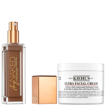 Urban Decay Stay Naked Foundation X Kiehl's Ultra Facial Cream 125ml Bundle - 70wr
