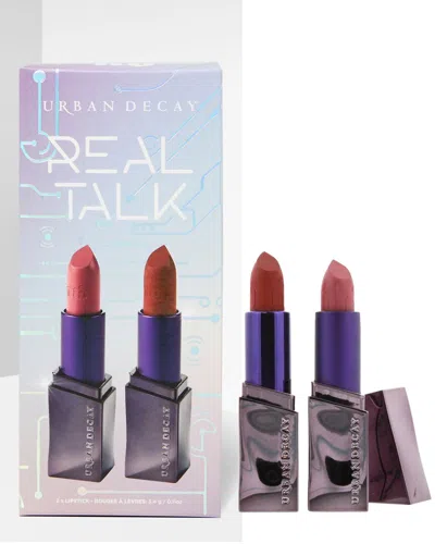 Urban Decay Women's 2 X 0.11oz Real Talk Duo Gift Set - Callback And Backtalk In White