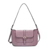 Urban Expression Women's Adwen Croc Crossbody Bag In Mauve In Purple