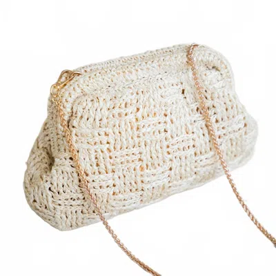 Urban Expression Women's Annie Clutch Bag In Cream In White