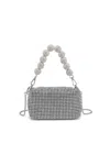 Urban Expression Women's Monet Evening Bag In Silver In Silver