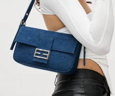 Urban Expressions Beverly Crossbody Bag In Denim In Multi